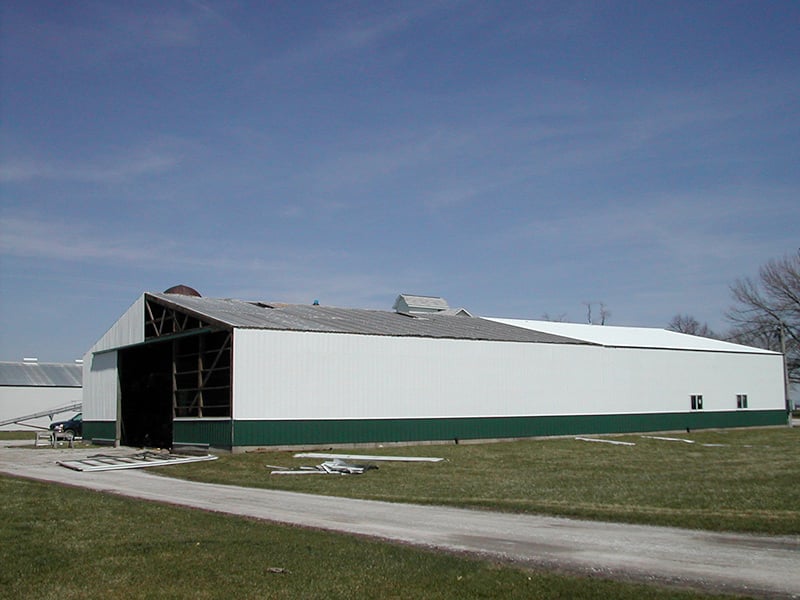 Farm Building Reside and Renovation Gridley, IL FBi Buildings